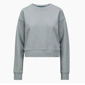 NWOT Cropped Grey Vallier Sweatshirt